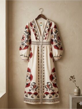 chinese dress ladies MORNING FOREST MAXI DRESS IN WHITE | CULT MIA